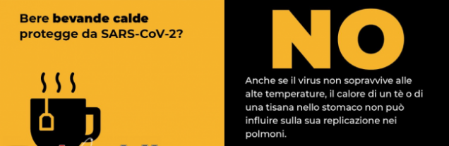 Falso messaggio WhatsApp Direzione Sanitaria Vigili Fuoco Coronavirus: bere bevande calde non serve! - FrShot_1583750824